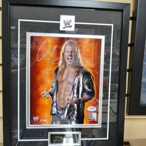 Chris Jericho Autographed 8x10 custom framed